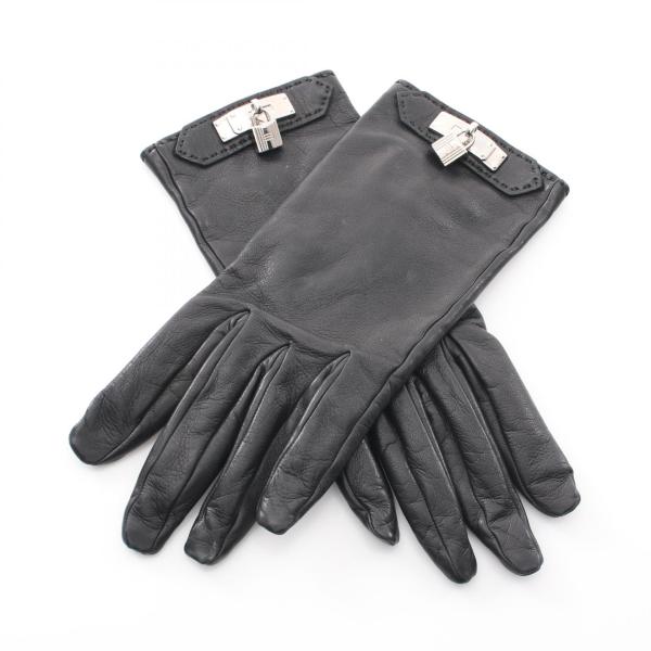 HERMES エルメス ケリー ブランドオフ ラムスキン（羊革） 手袋