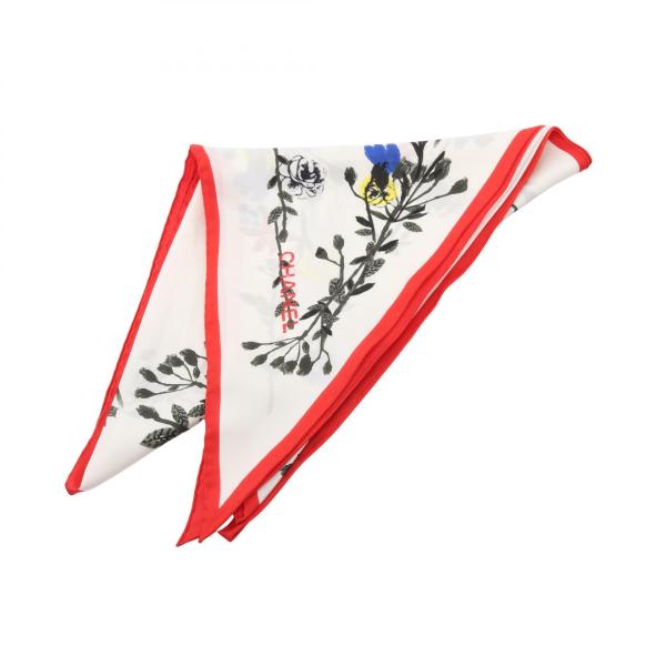 CHANEL（シャネル） 花柄 ブランドオフ シルク スカーフ 中古