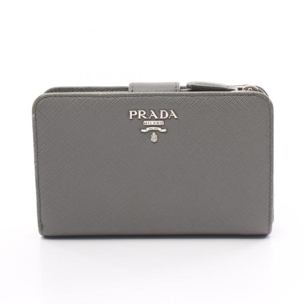 PRADA（プラダ） ブランドオフ サフィアーノレザー 二つ折り財布