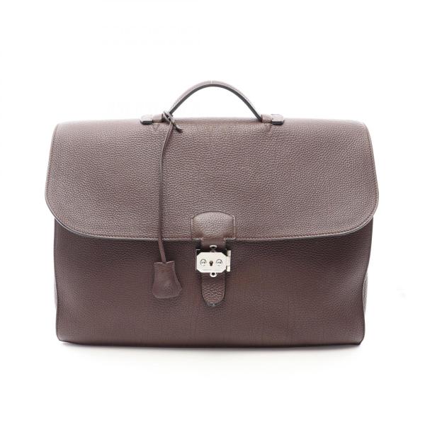 HERMES（エルメス） サックアデペッシュ41 ブランドオフ レザー