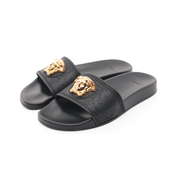 VERSACE メデューサ ラフィアサンダル35 白 箱袋付 新品未使用 ヴェルサーチ メデューサ ブランドオフ VERSACE ラバー サンダル 中古
