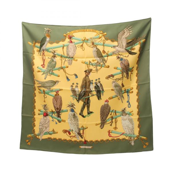 HERMES（エルメス） カレ90 LES OISEAUX DU ROY ブランドオフ シルク