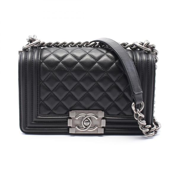 CHANEL シャネル ボーイシャネル スモール ブランドオフ レザー CHANEL シャネル ボーイシャネル スモール ブランドオフ レザー