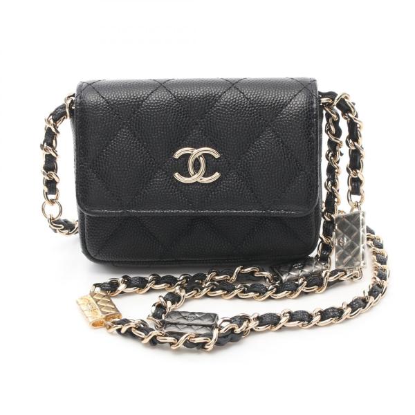 CHANEL シャネル ミニミニマトラッセ ブランドオフ キャビア CHANEL シャネル ミニミニマトラッセ ブランドオフ キャビア