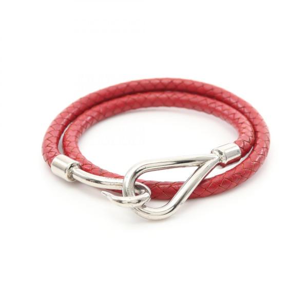 【大人気】HERMES ジャンボ チョーカー ブレスレット バングル レザー HERMES（エルメス） ジャンボチョーカー ブランドオフ レザー