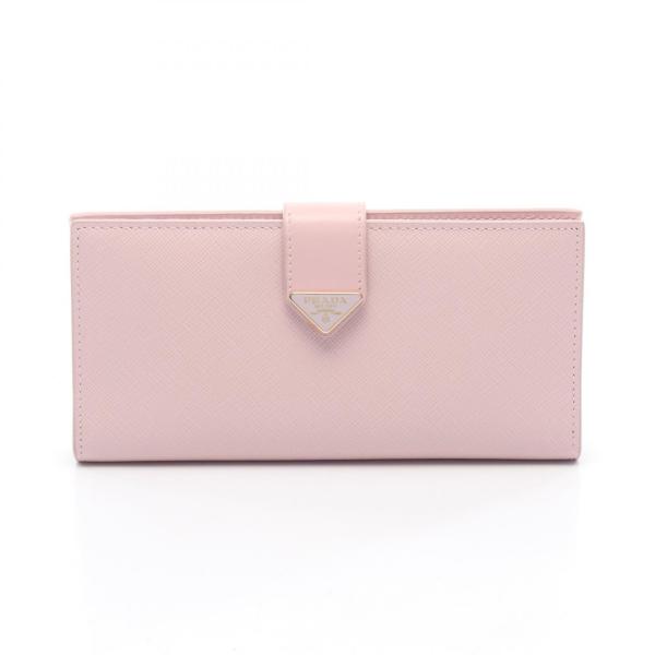 ♡PRADA♡ドゥーブレ♡サフィアーノ♡ビアンコ♡美品♡即購入OK♡ PRADA（プラダ） SAFFIANO TAB トライアングルロゴ ブランドオフ