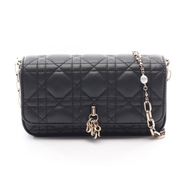 ディオール My Dior Talk フォンバッグ ブランドオフ レザー 
