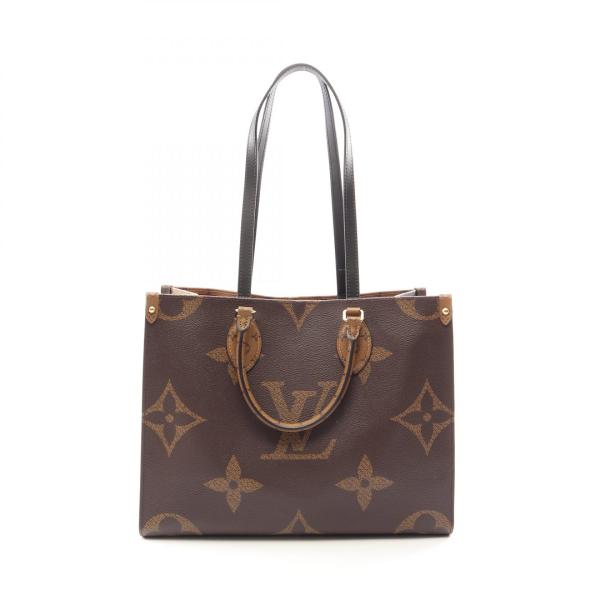 【美品】LOUIS VUITTON オンザゴー モノグラム・ジャイアント LOUIS VUITTON（ルイ・ヴィトン） 爆買 オンザゴーMM モノグラム