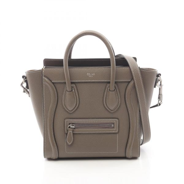 CELINE（セリーヌ） ラゲージ ナノショッパー 2WAY ブランドオフ