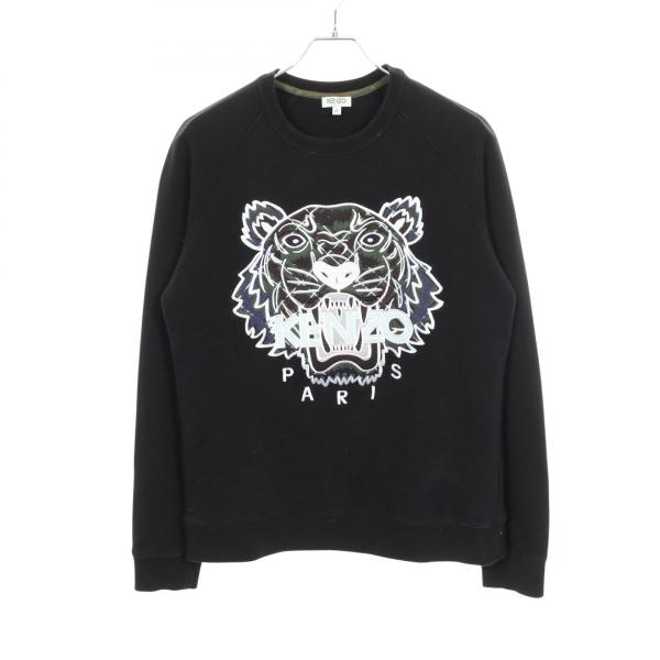 美品KENZO トラ刺繍 スウェットL‼️値下げ‼️お値段相談可❗️ほんこん‼️ KENZO（ケンゾー） タイガー ロゴ 刺繍 ブランドオフ コットン