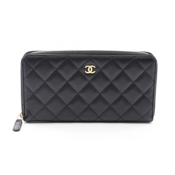 CHANEL（シャネル） クラシック ロング ジップ ウォレット マトラッセ