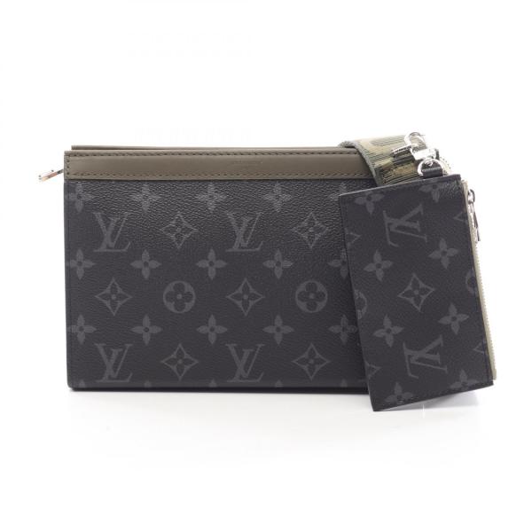 ルイ・ヴィトン ガストンショルダーバッグ モノグラム エクリプス LOUIS VUITTON（ルイ・ヴィトン） ガストン ウェアラブル ウォレット