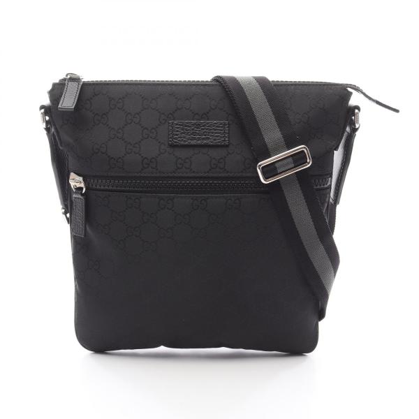 GUCCI（グッチ） GGナイロン ブランドオフ ナイロン ショルダーバッグ