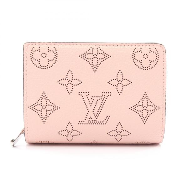 ルイヴィトン マヒナ ポルトフォイユクレア ジャスミンピンク 二つ折り財布 LOUIS VUITTON（ルイ・ヴィトン） ポルトフォイユ クレア モノグラム