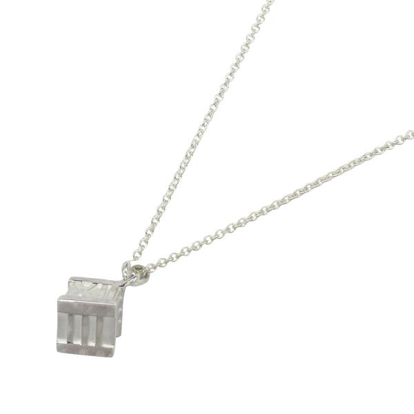 ティファニー ネックレス アトラス キューブ 【純正箱つき】 TIFFANY&Co.（ティファニー） ネックレス アトラスキューブ シルバー