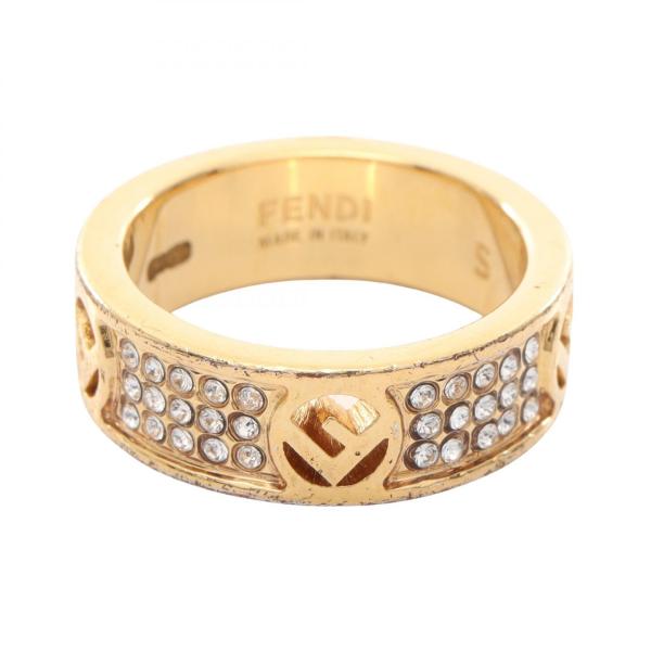 FENDI（フェンディ） Fロゴ ブランドオフ FENDI GP（ゴールドメッキ