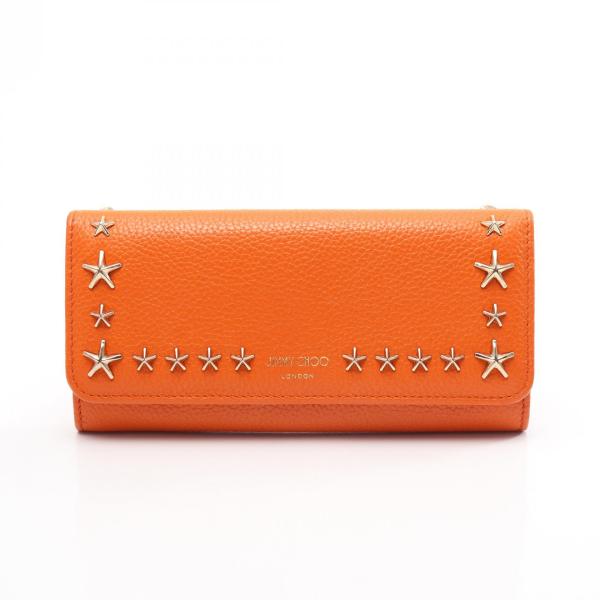 ジミーチュウ スタースタッズ ブランドオフ JIMMY CHOO レザー 二