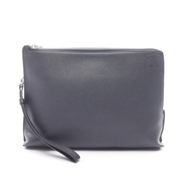LOEWE（ロエベ） アナグラム ブランドオフ レザー セカンドバッグ