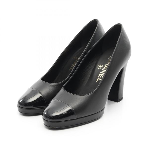 CHANEL（シャネル） ココマーク ブランドオフ レザー パンプス 中古