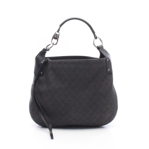 GUCCI（グッチ） GG柄 ブランドオフ デニム ショルダーバッグ GGデニム 