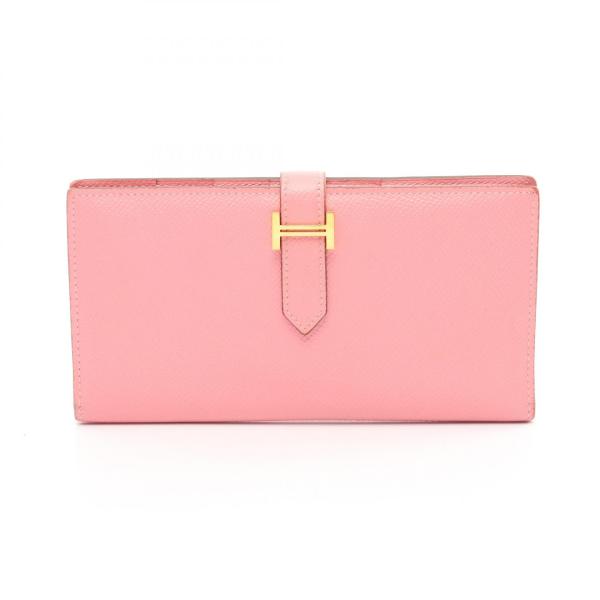 HERMES（エルメス） ベアンクラシック ブランドオフ レザー 二つ折り長