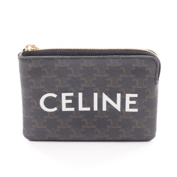 CELINE（セリーヌ） トリオンフ カードケース キーリング付き ブランド