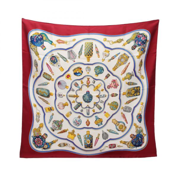 HERMES エルメス カレ90 「Qu importe le flacon」 ブランドオフ  