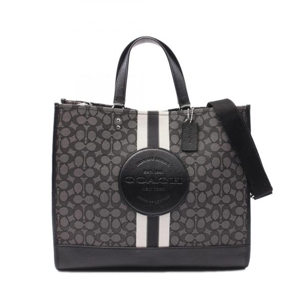 コーチ DEMPSEY TOTE40 アウトラインシグネチャートートバッグ 美品 COACH（コーチ） DEMPSEY TOTE 40 アウトラインシグネチャー ブランド