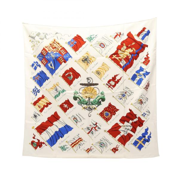 エルメス Pavois シルクスカーフ　カレ90 HERMES（エルメス） カレ90 PAVOIS ブランドオフ シルク スカーフ