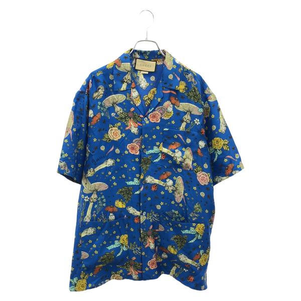 GUCCI（グッチ） ×ヒグチユウコ シャツ ブルー マルチカラー ブランド