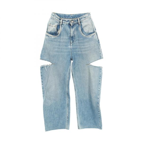 メゾンマルジェラ1 デニムジーンズ スラッシュディテール ブランドオフ