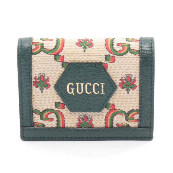 ⭐︎未使用　GUCCI 二つ折り　ウォレット　財布　ボルドー　箱付き　グッチ　美品 GUCCI（グッチ） 100 GGカレイドスコープ コンパクトウォレット