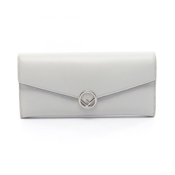 FENDI（フェンディ） エフ イズ ブランドオフ レザー 二つ折り長財布