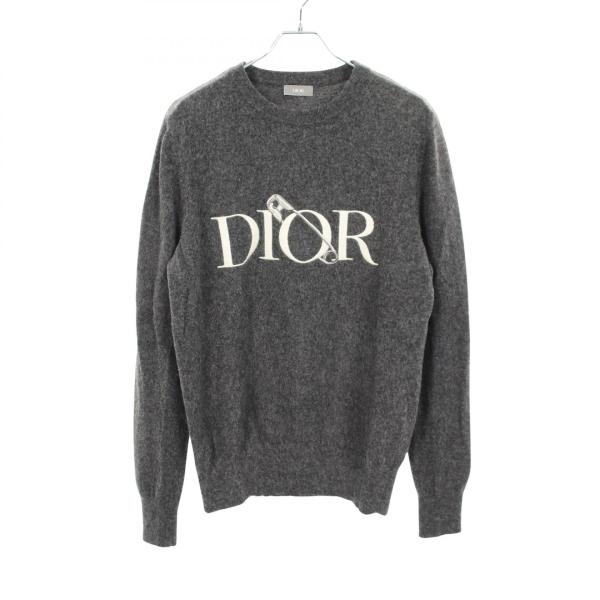 Dior ディオール ニット DIOR × JUDY BLAME 043M610AT202 ロゴ刺繍 ディオール DIOR × JUDY BLAME 043M610AT202 ロゴ刺繍 ブランドオフ