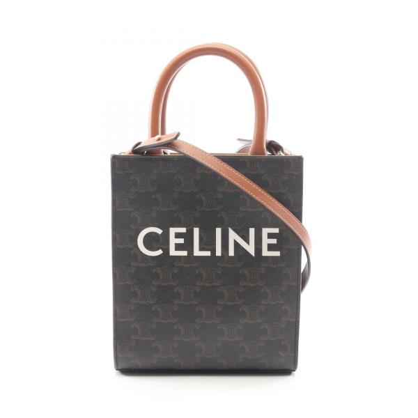 CELINE（セリーヌ） ミニ バーティカルカバ トリオンフ 2WAY ブランド