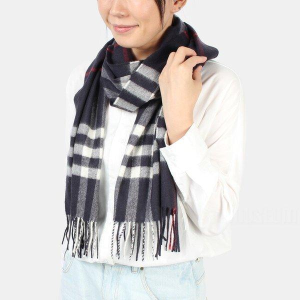 アウトレット バーバリー Burberry レディース メンズ マフラー カシミア100 Navy 送料無料 A1222 インポートセレクトmikemuseum 通販 Yahoo ショッピング