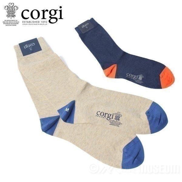 コーギ Corgi 靴下 ソックス 80 45 4012 おしゃれ メンズ 靴下 ネコポス選択で送料240円