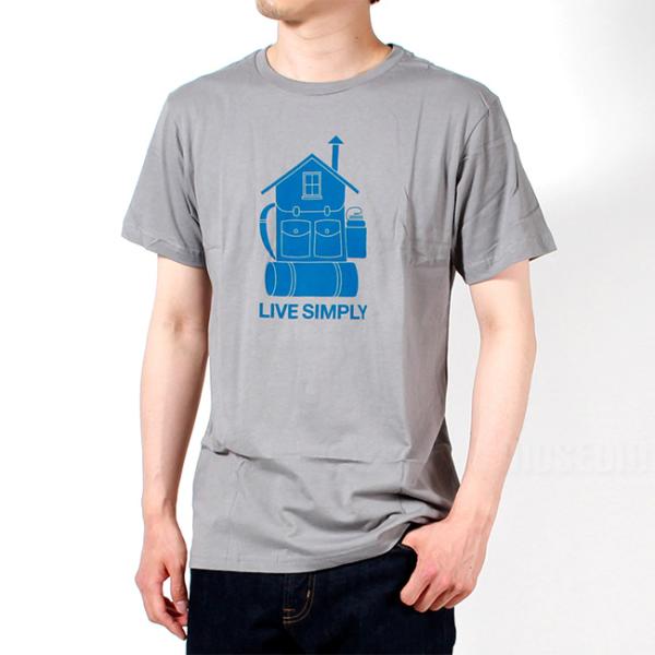 patagonia パタゴニア メンズ Tシャツ MENS LIVE SIMPLY HOME ORGANIC