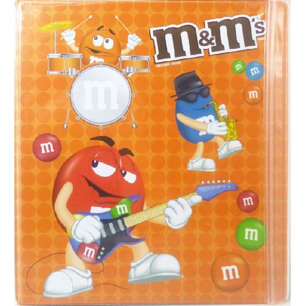 m&m エムアンドエムズ 3穴リングファイル ロックンロール バインダー