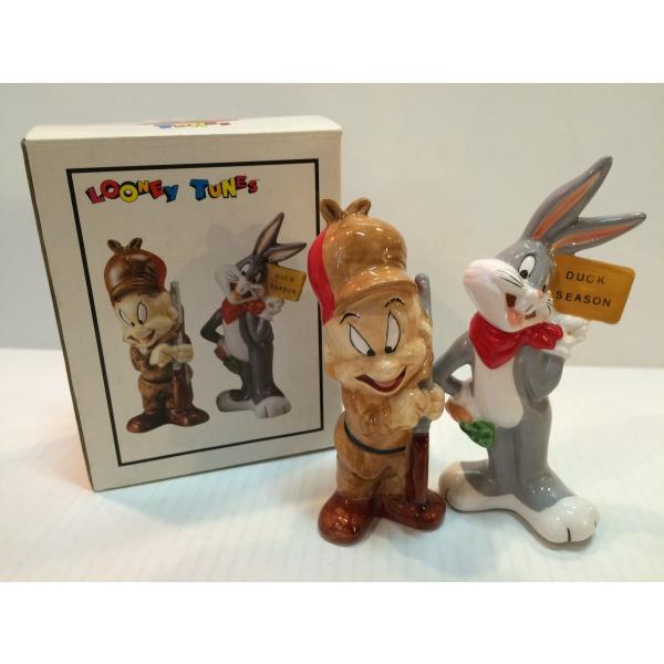 LOONY TUNES ルーニーテューンズ ソルト＆ペッパー 陶器製 バックス