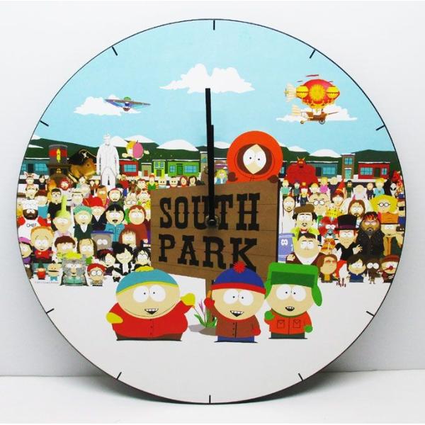 サウスパーク SOUTH PARK 壁掛け時計 キャラ大集