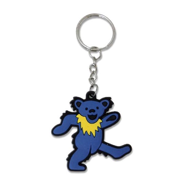【グレイトフルデッド/Grateful Dead】グレイトフルデッドベア ラバー キーホルダー キーチェーン 人形 ファッション雑貨 海外直輸入 アメ雑