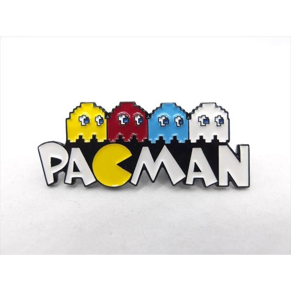 ピンバッジ/pin badge】Pac-Man タイトルロゴ ピンズ パックマン