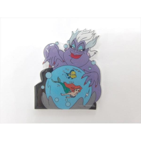 【ピンバッジ/pin badge】Disney THE LITTLE MERMAID アースラ アクリルピン ピンズ バッジ バッチ ピンバッチ ディズニー リトルマーメイド アメ雑 雑貨