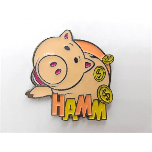 【ピンバッジ/pin badge】Disney TOY STORY HAMM ピンズ バッジ バッチ ピンバッチ ディズニー トイストーリー ハム 雑貨