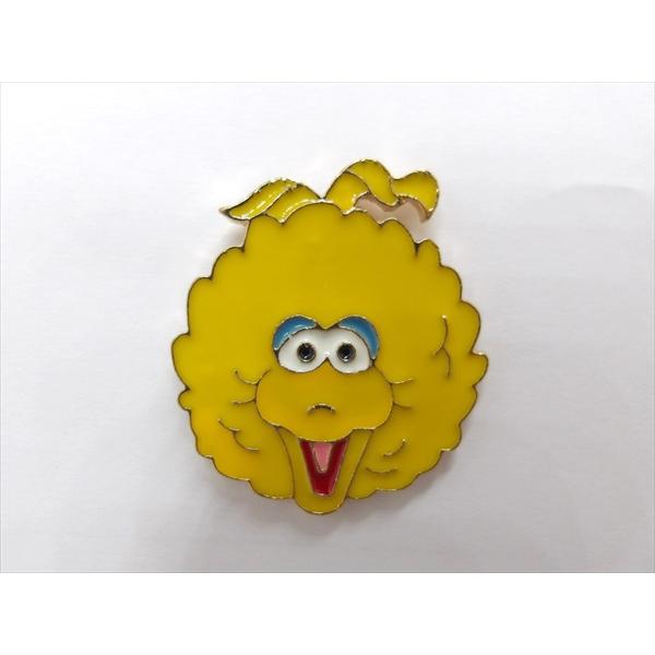 【ピンバッジ/pin badge】Sesame Street ビッグバード フェイス 大 ピンズ バッジ バッチ ピンバッチ セサミ・ストリート セサミストリート アメ雑 雑貨