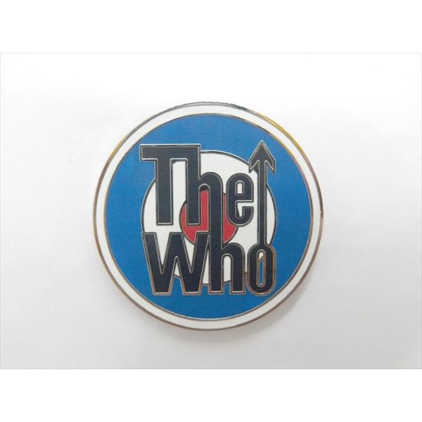 【ピンバッジ/pin badge】The Who バンドロゴ A ピンズ バッジ バッチ ピンバッチ ザ・フー アメ雑 雑貨