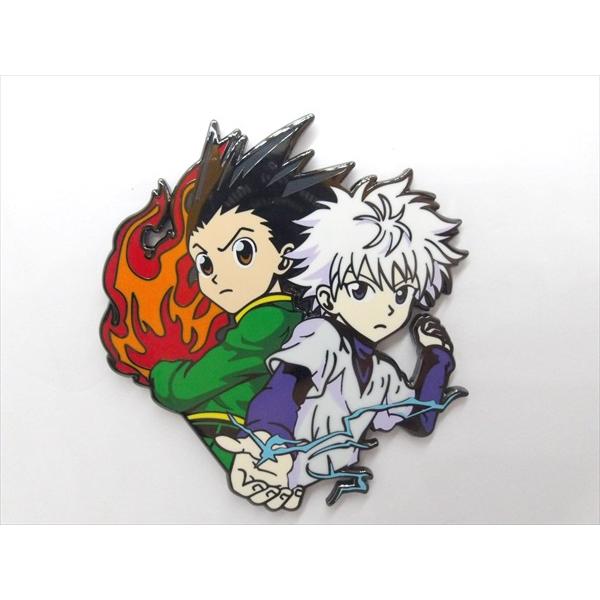 ハンターハンター ゴン ピンバッジ ピンズ ハンターxハンター/HUNTER x HUNTER】ゴン&キルア 念能力
