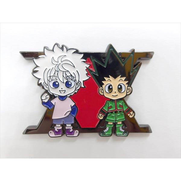 ピンバッジ/pin badge】HUNTER x HUNTER ゴン&キルア ハンターロゴ