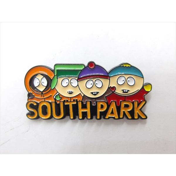 【ピンバッジ/pin badge】South Park 4人組&amp;タイトルロゴ ピンズ バッジ バッチ ピンバッチ サウスパーク アメ雑 雑貨
